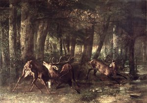 Bahar, Geyiklerin Dövüşü, 1861